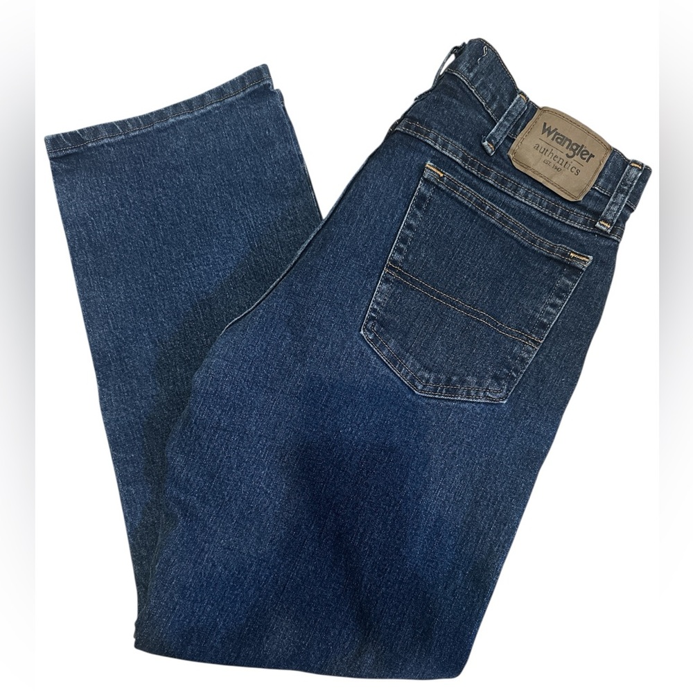 Wrangler Men's Straight Blue Jeans